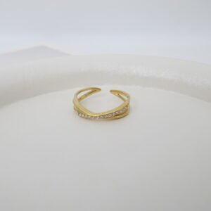 Infinity cross δαχτυλίδι