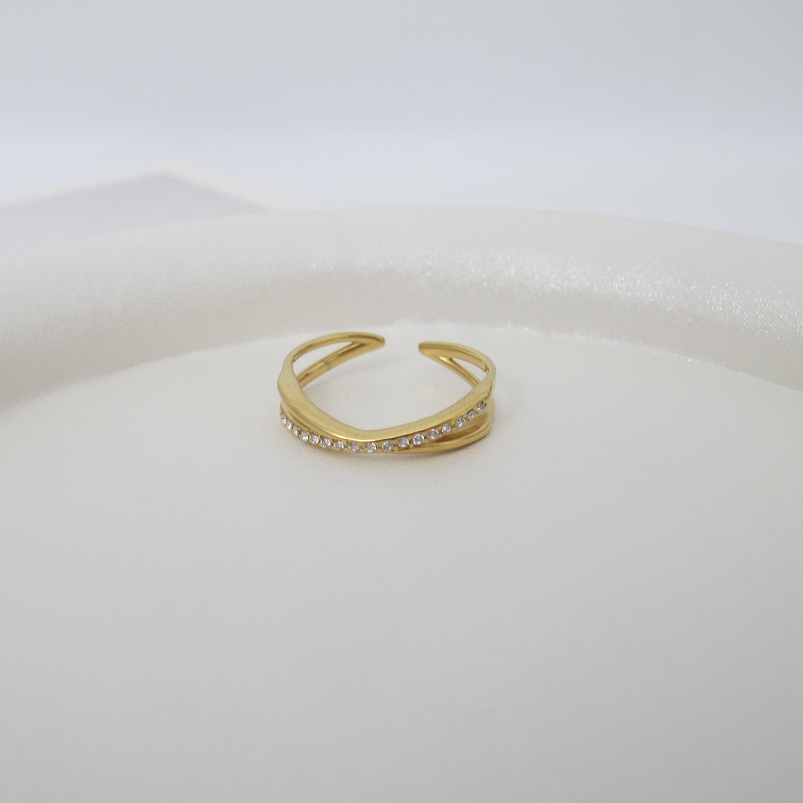 Infinity cross δαχτυλίδι