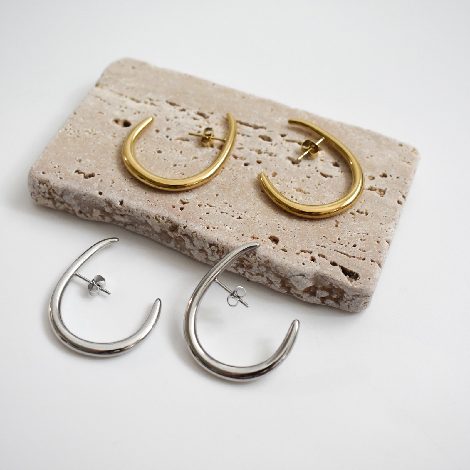 Luna Hoops Σκουλαρίκια
