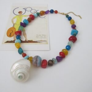 Rainbow Shell Κολιέ