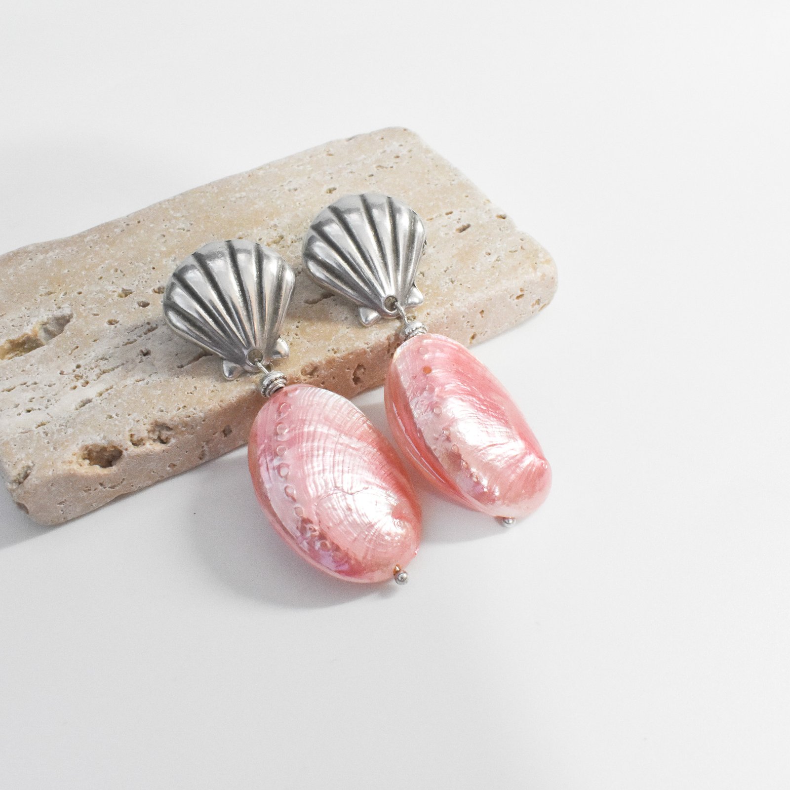 Thalassa Shell Σκουλαρίκια