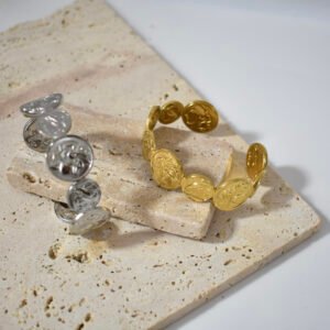 Coin Cuff Βραχιόλι
