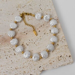 White Shell Anklet