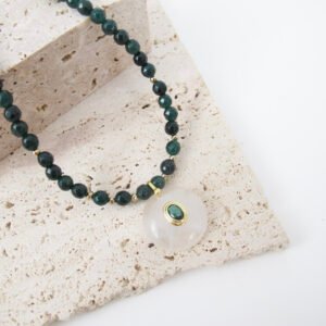 Green Jade Κολιέ