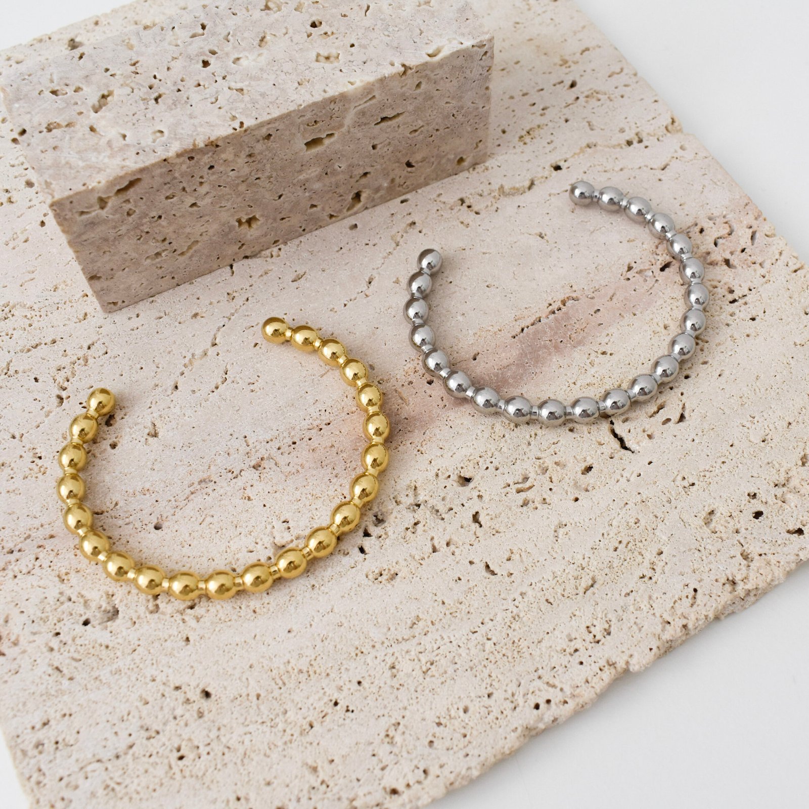 Dot Chain Cuff Βραχιόλι