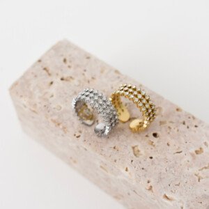 Pave Band Δαχτυλίδι