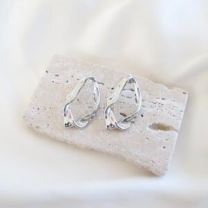 Twisted Drop Studs Σκουλαρίκια